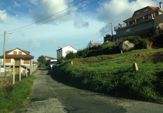 Adxudicación provisional da pavimentación de tres rúas da localidade de Palmeira